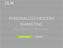 Tablet Screenshot of dlmconversion.com